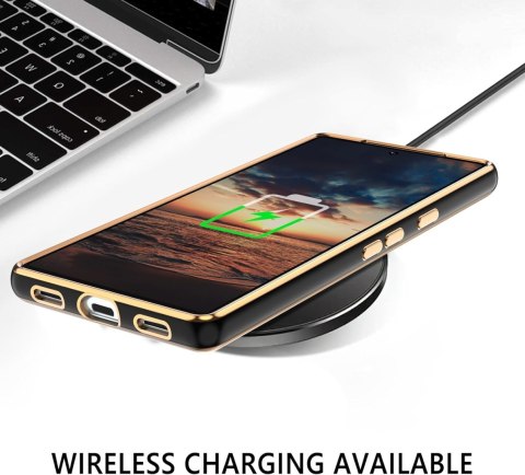 ETUI POKROWIEC DO GOOGLE PIXEL 7A 5G SOLIDNE SILIKONOWE CZARNE ZŁOTE PLECKI ETUI POKROWIEC DO GOOGLE PIXEL 7A 5G SOLIDNE SILIKONOWE CZARNE ZŁOTE PLECKI