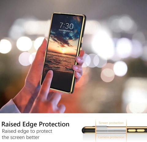 ETUI POKROWIEC DO GOOGLE PIXEL 7A 5G SOLIDNE SILIKONOWE CZARNE ZŁOTE PLECKI ETUI POKROWIEC DO GOOGLE PIXEL 7A 5G SOLIDNE SILIKONOWE CZARNE ZŁOTE PLECKI