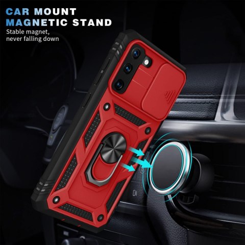 ETUI POKROWIEC DO SAMSUNG GALAXY S21 FE 5G CZERWONE PLECKI PANCERNE 360 ETUI POKROWIEC DO SAMSUNG GALAXY S21 FE 5G CZERWONE PLECKI PANCERNE 360
