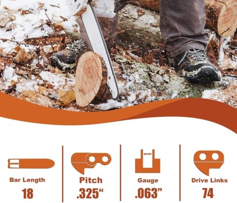 ŁAŃCUCH DO PIŁY ŁAŃCUCHOWEJ NISKIE ODBICIE 0,325 74 OGNIWA 1,6mm 45cm STIHL ŁAŃCUCH DO PIŁY ŁAŃCUCHOWEJ NISKIE ODBICIE 0,325 74 OGNIWA 1,6mm 45cm STIHL