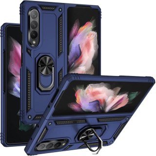 PANCERNE ETUI DO SAMSUNG GALAXY Z FOLD 4 GRANAT + FOLIA OCHRONNA NA EKRAN