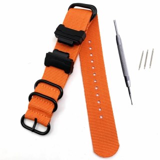 PASEK DO ZEGARKA Casio GShock MIL-Shock DW-5600 -6900 POMARAŃCZOWY ZESTAW