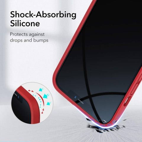 RAMKA OCHRONNA APPLE IPHONE 12/ 12 PRO CZERWONA WYTRZYMAŁA RAMKA OCHRONNA APPLE IPHONE 12/ 12 PRO CZERWONA WYTRZYMAŁA