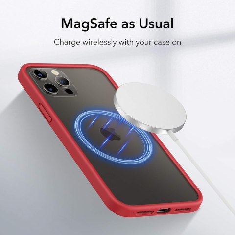 RAMKA OCHRONNA APPLE IPHONE 12/ 12 PRO CZERWONA WYTRZYMAŁA RAMKA OCHRONNA APPLE IPHONE 12/ 12 PRO CZERWONA WYTRZYMAŁA