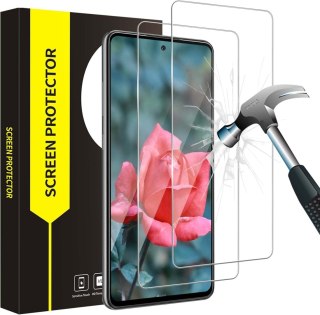 SZKŁO HARTOWANE SAMSUNG GALAXY A71 5G WYSOKA ODPORNOŚĆ 9H 2 SZTUKI