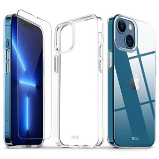 ZESTAW ETUI BEZBARWNE APPLE IPHONE 13 MINI 5.4" +SZKŁO HARTOWANE A2481