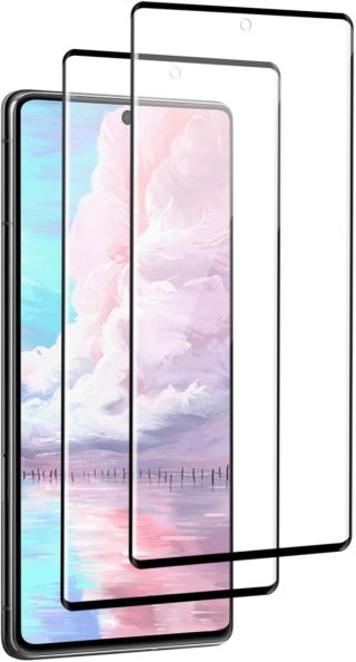 2x SZKŁO HARTOWANE GOOGLE PIXEL 6 PRO CZARNA RAMKA WYSOKA OCHRONA SOLIDNE