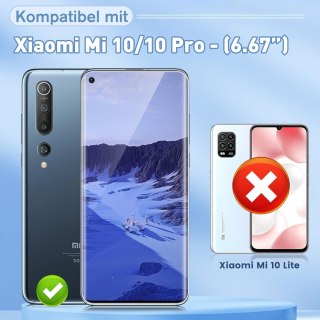 2x SZKŁO HARTOWANE XIAOMI MI 10/MI 10 PRO ODPORNE NA ZARYSOWANIA 9H