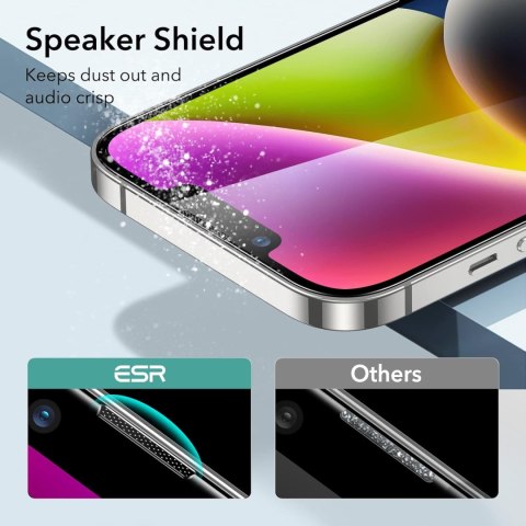 3x SZKŁO HARTOWANE APPLE IPHONE 13 PRO MAX +RAMKA DO MONTAŻU A2484 A2641