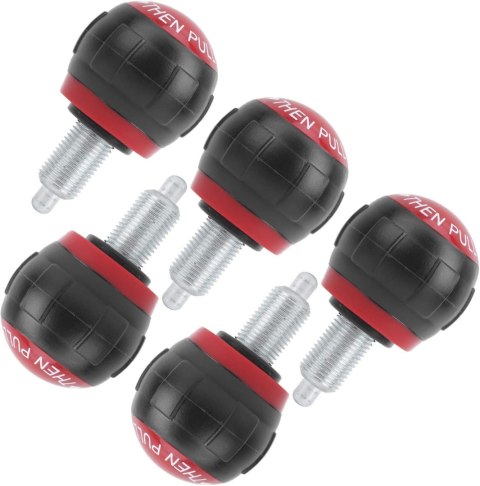5x GAŁKA KULKOWA DO ROWERU TRENINGOWEGO SPINNIGOWEGO CZARNO-CZERWONA 5x GAŁKA KULKOWA DO ROWERU TRENINGOWEGO SPINNIGOWEGO CZARNO-CZERWONA