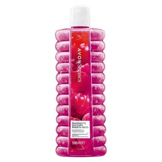 AVON PŁYN DO KĄPIELI RASBERRY DELIGHT MALINA CZARNA PORZECZKA 500ML