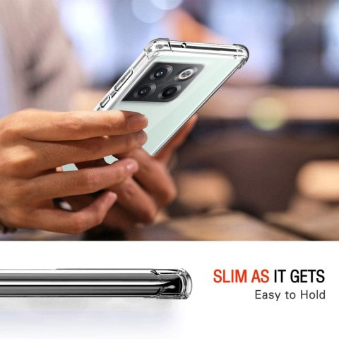 ETUI + 2x SZKŁO HARTOWANE ONEPLUS 10T SILIKONOWE PRZEZROCZYSTE