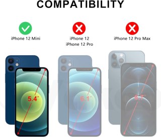 ETUI APPLE IPHONE 12 MINI CASE SILIKONOWY BEZBARWNY A2176 A2398