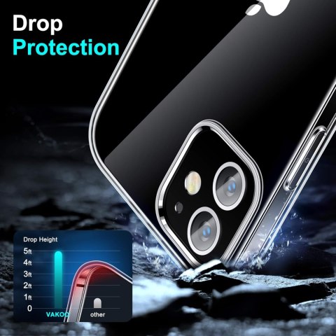 ETUI APPLE IPHONE 12 MINI CASE SILIKONOWY BEZBARWNY A2176 A2398