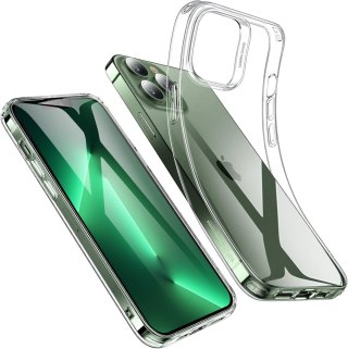 ETUI APPLE IPHONE 13 PRO MAX CASE SILIKONOWY BEZBARWNY WYSOKA OCHRONA A2484