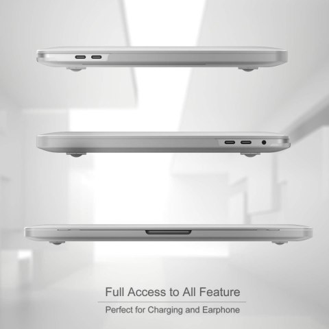 ETUI BEZBARWNE OBUDOWA NA LAPTOPA APPLE MACBOOK 13 M1/M2 2020/2022 13.3" EU/UK