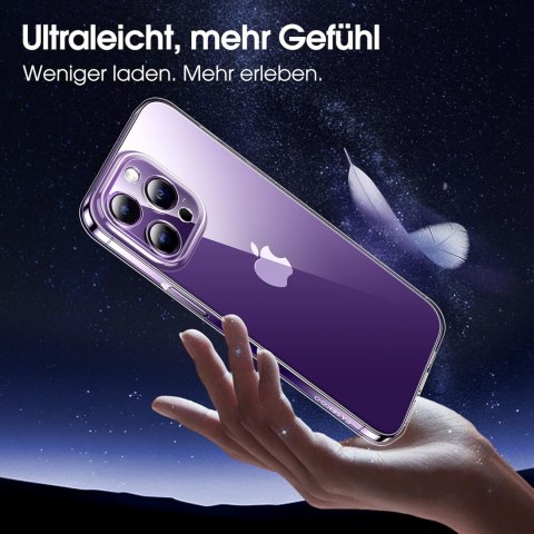 ETUI DO APPLE IPHONE 14 PRO SILIKONOWE BEZBARWNE SOLIDNE WYTRZYMAŁE A2650 ETUI DO APPLE IPHONE 14 PRO SILIKONOWE BEZBARWNE SOLIDNE WYTRZYMAŁE A2650