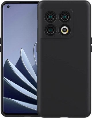 ETUI DO ONEPLUS 10 PRO 5G CASE SILIKONOWY FIOLETOWY LILIOWY Z MIKROFIBRĄ