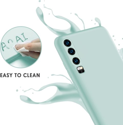 ETUI HUAWEI P30 SILIKONOWE MIĘTOWE ELASTYCZNE OCHRONNE WYTRZYMAŁY CASE