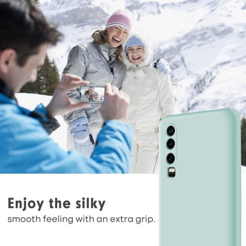ETUI HUAWEI P30 SILIKONOWE MIĘTOWE ELASTYCZNE OCHRONNE WYTRZYMAŁY CASE