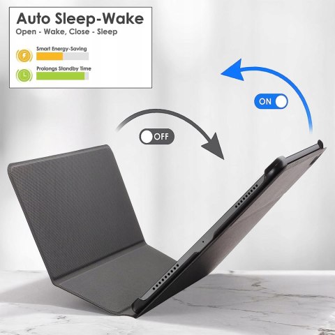 ETUI LENOVO TAB K10 BIAŁE ZAMYKANE Z KLAPKĄ WYSOKA OCHRONA SOLIDNE
