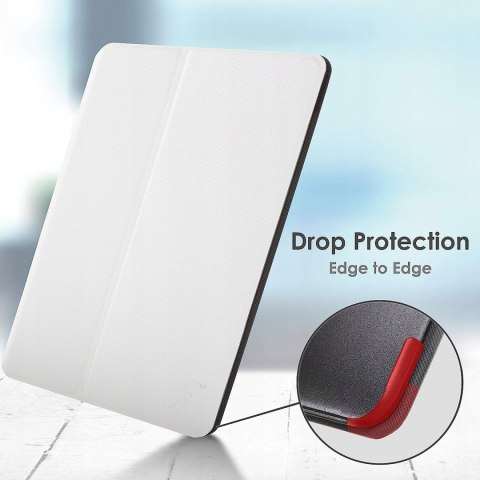 ETUI LENOVO TAB K10 BIAŁE ZAMYKANE Z KLAPKĄ WYSOKA OCHRONA SOLIDNE