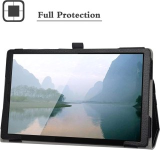 ETUI LENOVO TAB M10 HD 2-GEN 10.1" CZARNE ZAMYKANE Z KLAPKĄ WYSOKA OCHRONA