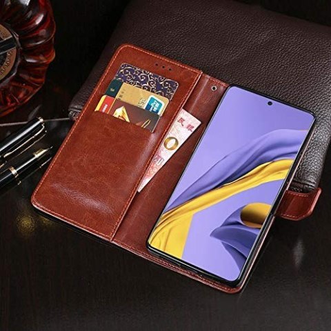 ETUI OCHRONNE SAMSUNG GALAXY A02S BRĄZOWE ZAMYKANE Z KLAPKĄ WYTRZYMAŁE ETUI OCHRONNE SAMSUNG GALAXY A02S BRĄZOWE ZAMYKANE Z KLAPKĄ WYTRZYMAŁE