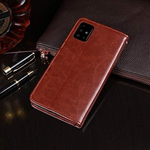 ETUI OCHRONNE SAMSUNG GALAXY A02S BRĄZOWE ZAMYKANE Z KLAPKĄ WYTRZYMAŁE ETUI OCHRONNE SAMSUNG GALAXY A02S BRĄZOWE ZAMYKANE Z KLAPKĄ WYTRZYMAŁE