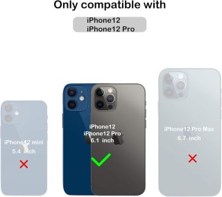 ETUI POKROWIEC APPLE IPHONE 12/12 PRO RÓŻOWE SILIKONOWE PLECKI +SMYCZ