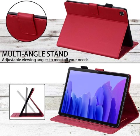 ETUI SAMSUNG GALAXY TAB A7 2020 CZERWONE KOTEK SŁODKIE UROCZE Z KLAPKĄ ETUI SAMSUNG GALAXY TAB A7 2020 CZERWONE KOTEK SŁODKIE UROCZE Z KLAPKĄ