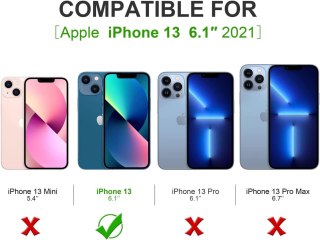 ETUI SILIKONOWE IPHONE 13 BEZBARWNE +3x SZKŁO HARTOWANE A2482 A2631 A2633