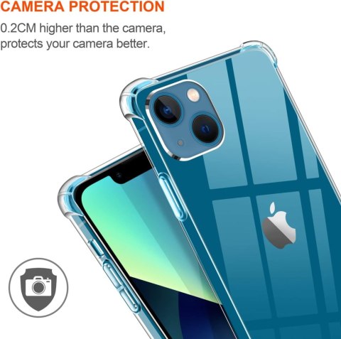 ETUI SILIKONOWE IPHONE 13 BEZBARWNE +3x SZKŁO HARTOWANE A2482 A2631 A2633 ETUI SILIKONOWE IPHONE 13 BEZBARWNE +3x SZKŁO HARTOWANE A2482 A2631 A2633