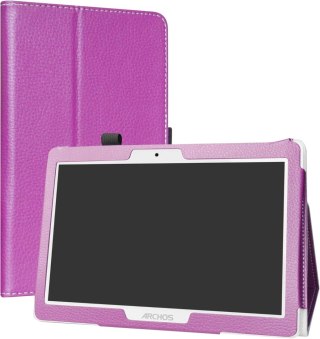 ETUI TABLET ARCHOS 101 OXYGEN 4G ANDROID FIOLET ZAMYKANE Z KLAPKĄ SOLIDNE