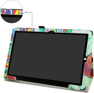 ETUI TABLET CHUWI HI10X 10,1" DRZEWO KOLOROWE ZAMYKANE WYTRZYMAŁE