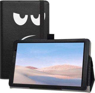 ETUI TABLET HUAWEI MATEPAD T8 CZARNY DON'T TOUCH CASE Z KLAPKĄ WYTRZYMAŁY