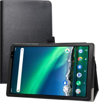 ETUI TABLET TOSCIDO P20 / LNMBBS P30 10 CALI CZARNY EKOSKÓRA