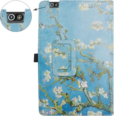 ETUI TABLET TOSCIDO P20 / LNMBBS P30 10 CALI NIEBIESKI W BIAŁE KWIATY ETUI TABLET TOSCIDO P20 / LNMBBS P30 10 CALI NIEBIESKI W BIAŁE KWIATY