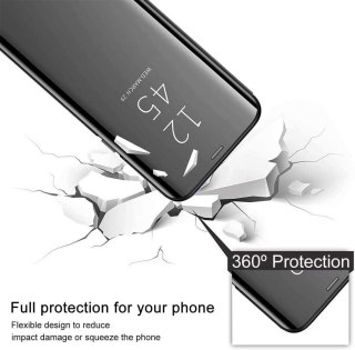 ETUI Z KLAPKĄ XIAOMI REDMI 10 NIEBIESKIE PRZESZKLONE MZB0A65EU