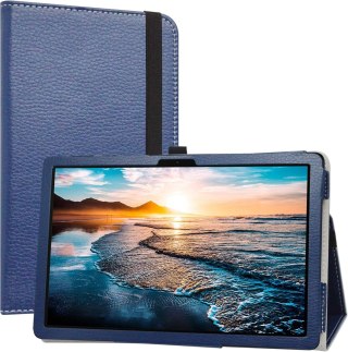 ETUI Z KLAPKĄ NA TABLET HUAWEI MATEPAD T10s 10.1" CASE GRANATOWY ZAMYKANE