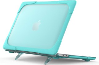 ETUI Z PODSTAWKĄ MACBOOK AIR 13 M1 13,3" CASE NIEBIESKI A2337 A2179 A1932