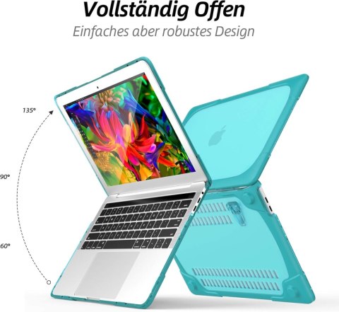 ETUI Z PODSTAWKĄ MACBOOK AIR 13 M1 13,3" CASE NIEBIESKI A2337 A2179 A1932 ETUI Z PODSTAWKĄ MACBOOK AIR 13 M1 13,3" CASE NIEBIESKI A2337 A2179 A1932
