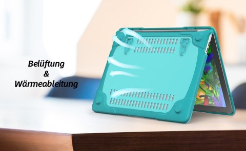 ETUI Z PODSTAWKĄ MACBOOK AIR 13 M1 13,3" CASE NIEBIESKI A2337 A2179 A1932 ETUI Z PODSTAWKĄ MACBOOK AIR 13 M1 13,3" CASE NIEBIESKI A2337 A2179 A1932