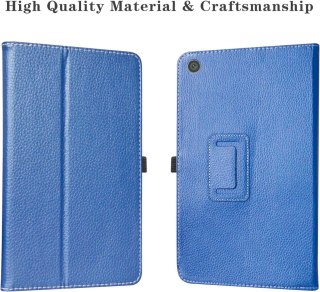 ETUI ZAMYKANE TABLET ALCATEL A3 4G 10.1" GRANATOWE IMITACJA SKÓRY ZAMYKANE