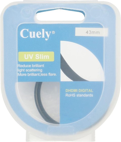 FILTR OBIEKTYWU DO APARATU FOTOGRAFIA UV SLIM WĄSKA RAMKA 43MM FILTR OBIEKTYWU DO APARATU FOTOGRAFIA UV SLIM WĄSKA RAMKA 43MM