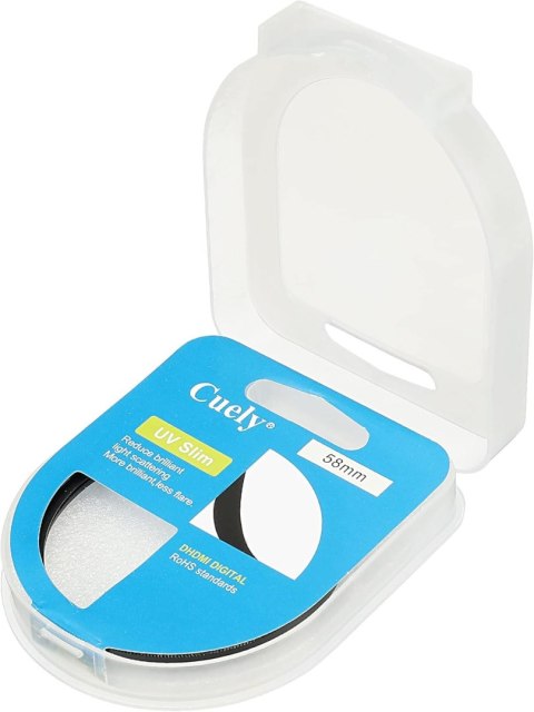 FILTR OBIEKTYWU DO APARATU FOTOGRAFIA UV SLIM WĄSKA RAMKA 58MM FILTR OBIEKTYWU DO APARATU FOTOGRAFIA UV SLIM WĄSKA RAMKA 58MM