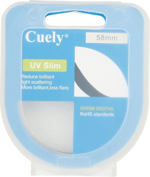 FILTR OBIEKTYWU DO APARATU FOTOGRAFIA UV SLIM WĄSKA RAMKA 58MM FILTR OBIEKTYWU DO APARATU FOTOGRAFIA UV SLIM WĄSKA RAMKA 58MM