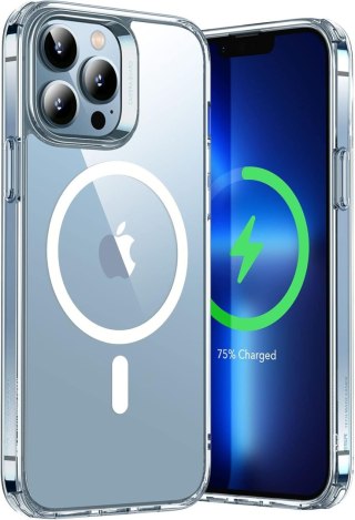 MAGNETYCZNE ETUI PRZEZROCZYSTE IPHONE 13 PRO CASE PLECKI