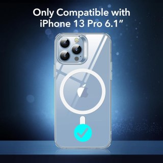 MAGNETYCZNE ETUI PRZEZROCZYSTE IPHONE 13 PRO CASE PLECKI