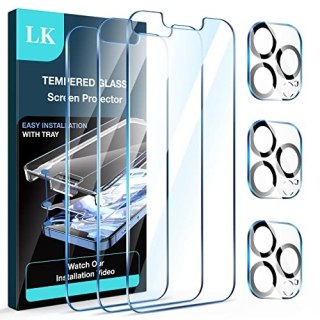SZKŁO HARTOWANE APPLE IPHONE 13 PRO MAX 3 SZTUKI + OSŁONA APARATU 3 SZTUKI